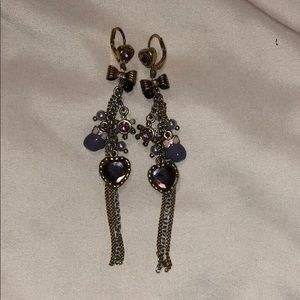 Betsey Johnson Drop Earrings